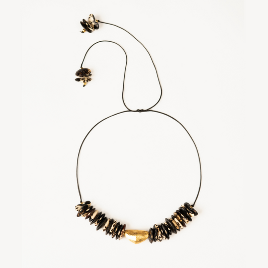 Collar Fruto Frijol Dalmata