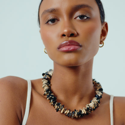 Collar Siembra Frijol Dalmata