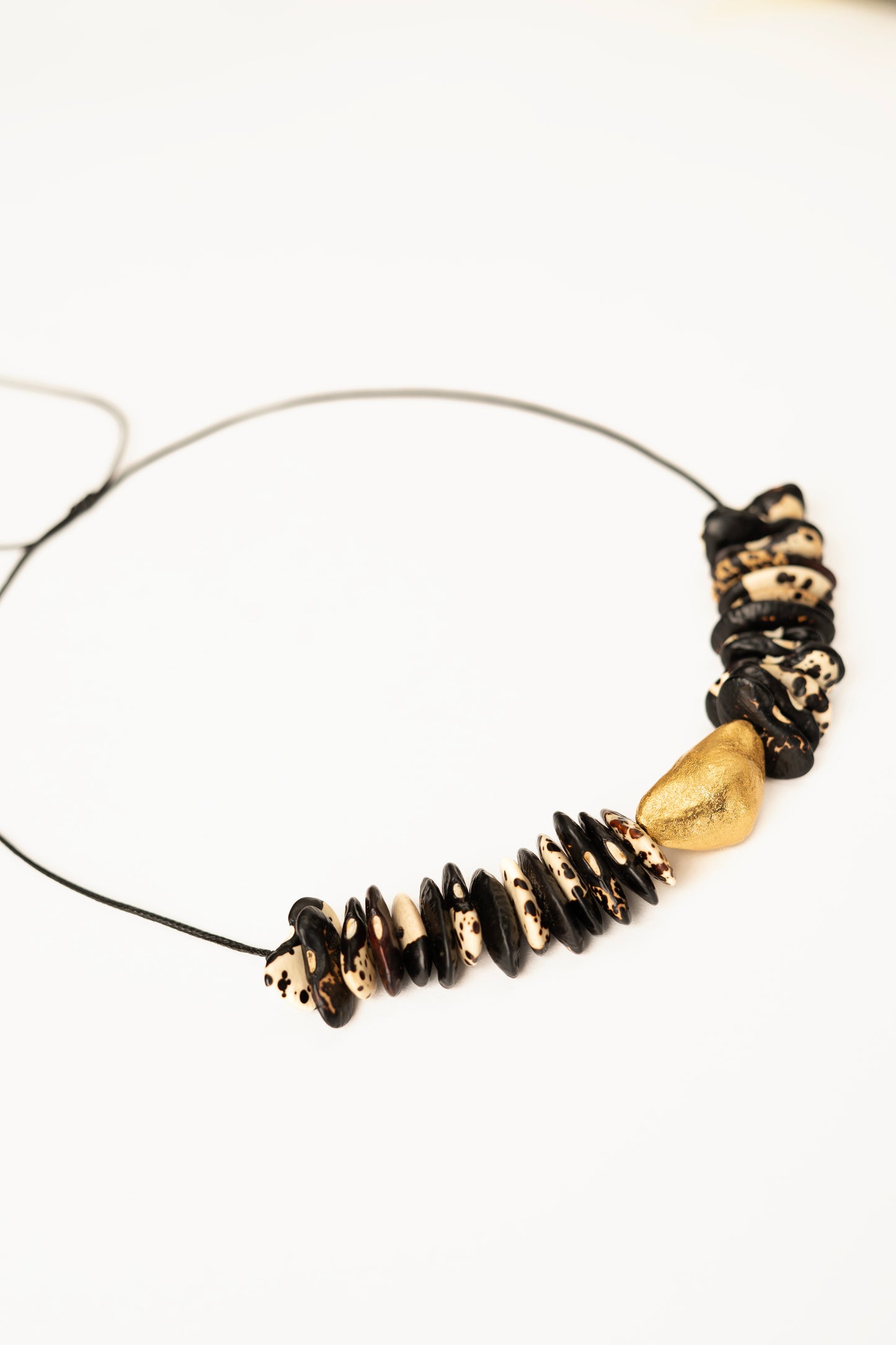 Collar Fruto Frijol Dalmata