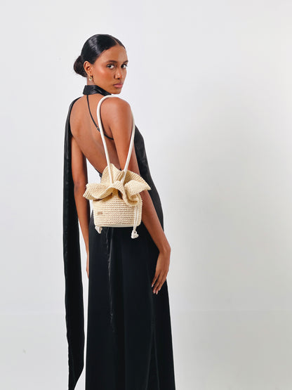 Bolso Orquídea Crema