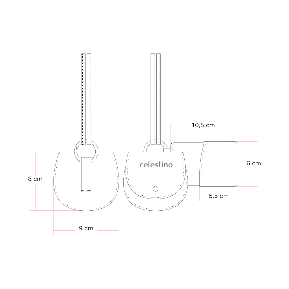 Tamaño de Minibag Pelo