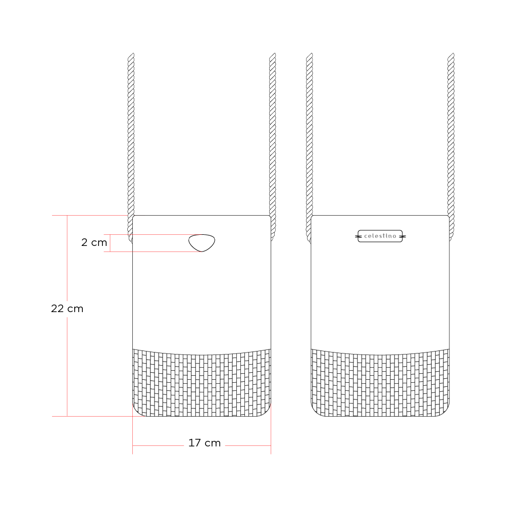 Tamaño de Mochila Tradición Naranja