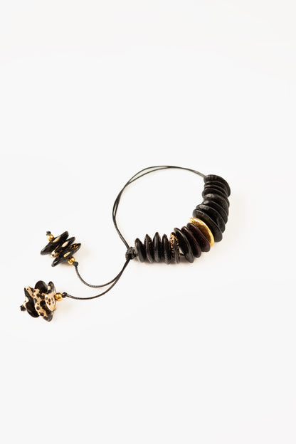Pulsera Siembra Oro Frijol Negro