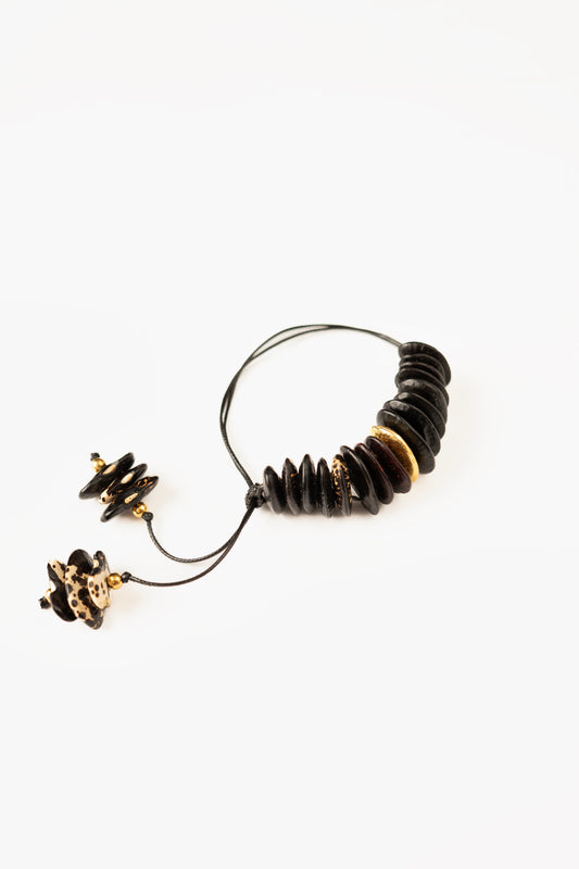 Pulsera Siembra Oro Frijol Negro