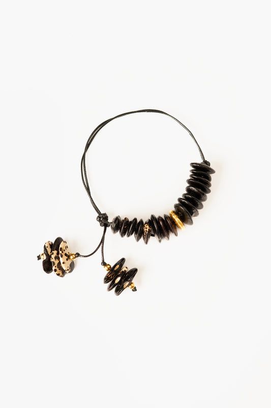 Pulsera Siembra Oro Frijol Negro