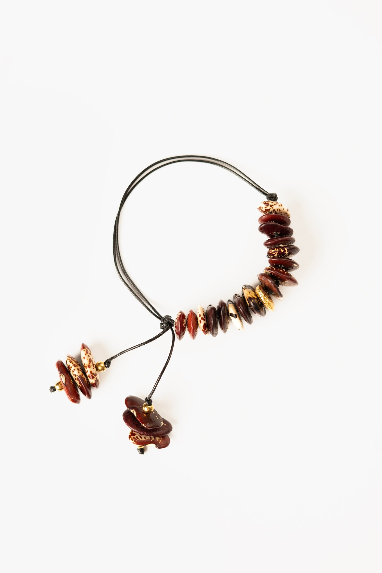 Pulsera Siembra Oro Frijol Rojo