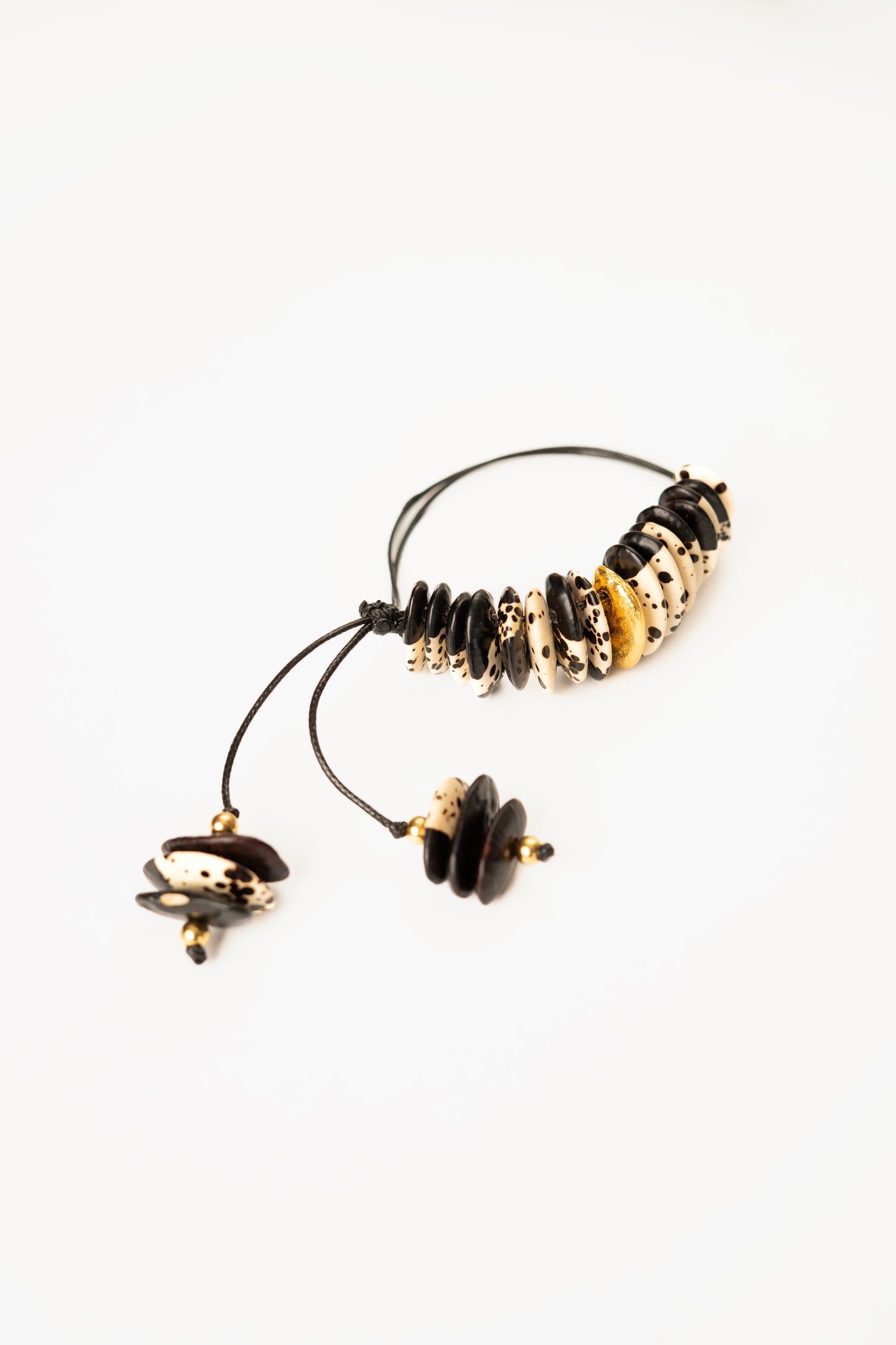 Pulsera Siembra Oro Frijol Dalmata