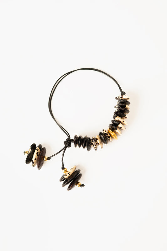 Pulsera Siembra Oro Frijol Dalmata