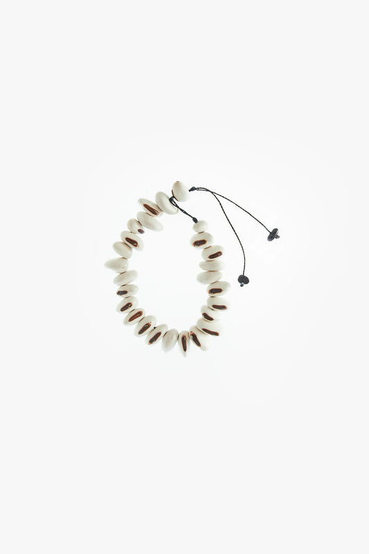 Pulsera Siembra Frijol Blanco