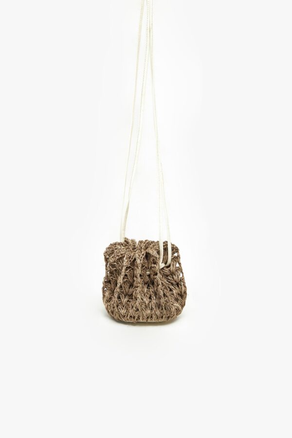 Bolso tejido nido